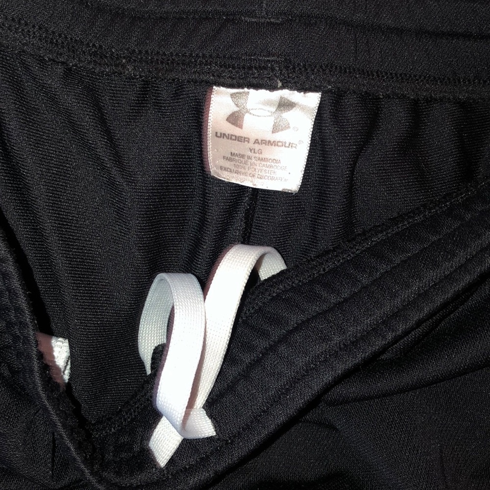 Youth Under Armour Unisex Basketball Shorts - Picture 3 of 4